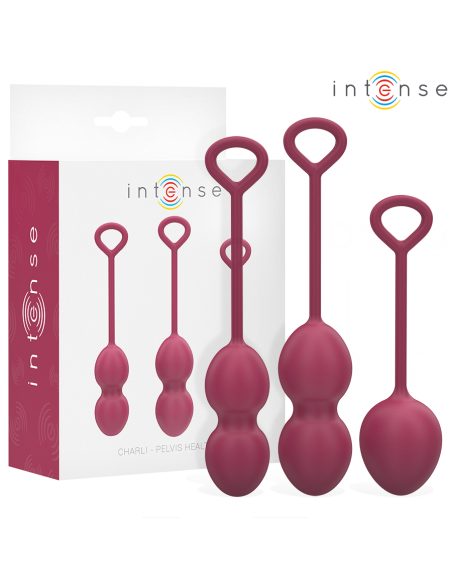INTENSE - CHARLI KEGELIO KAMUOLIUKŲ RINKINYS VIOLETINIS