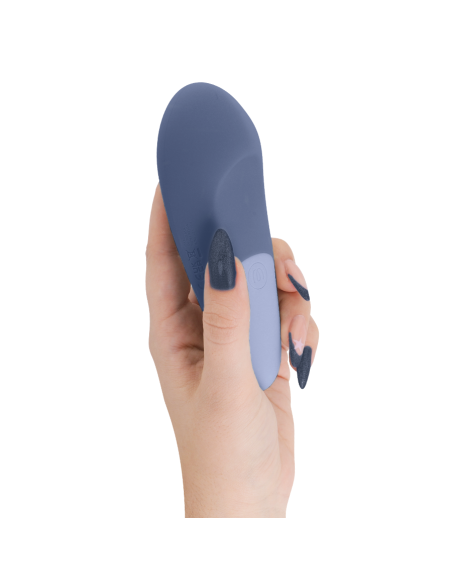 WOMANIZER - VIBE LAY-ON SILENT VIBRATOR DARK BLUE