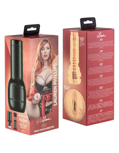 KIIROO - FEEL LAUREN PHILLIPS STARS KOLEKCIJA STROKERS POWERBLOW SUDERINAMAS SU