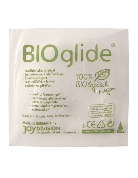 JOYDIVISION BIOGLIDE - SKYSTAS LUBRIKANTAS VIENOS DOZĖS 3 ML