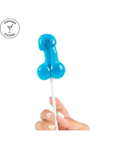 SECRETPLAY - COCK LOLLIPOP WITH ALCOHOL GIN and TONIC