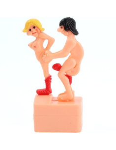 DIABLO PICANTE - JOKE DOLLS SEKSUALI POZICIJA IŠ UŽ NUGAROS SU VIRVELE