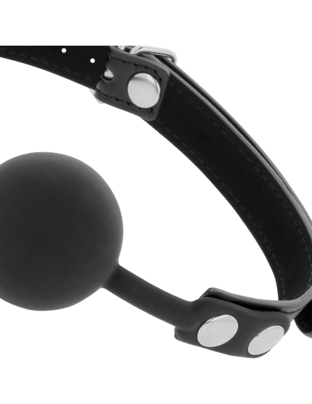 DARKNESS - BLACK SILICONE GAG