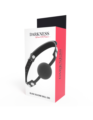 DARKNESS - JUODAS SILIKONINIS KAMŠTELIS