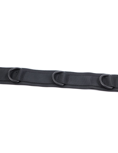 OHMAMA FETISH - NYLON HANDCUFFS AND COLLAR