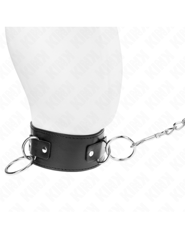 KINK - KARO PAVADĖLIS SU PAVADĖLIU 65 CM, 3 ŽIEDAI, 2 MODELIS, REGULIUOJAMAS 36-43 CM X 5 CM