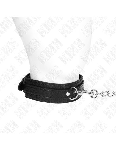 KINK - SNAKE PATTERN NECKLACE WITH LEASH 65 CM