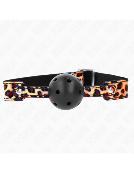 KINK - LEOPARDO KVĖPUOJANTIS KAMUOLYS 4,5 CM KAMŠTELIS 65 x 2,5 CM