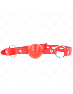KINK - TPE kamuoliukas 4 CM su kamščiu ir užsegimu ROJO 60 x 2 CM