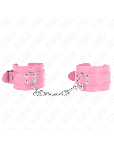 KINK - SIMPLE WRIST RESTRAINTS PINK ADJUSTABLE 20-23 CM X 5.5 CM