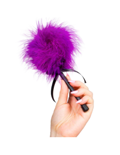 SECRETPLAY - PINK PURPLE MARABOU DUSTER