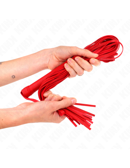 KINK - RAUDONAS MINKŠTAS PVC PLOTAS 70 CM