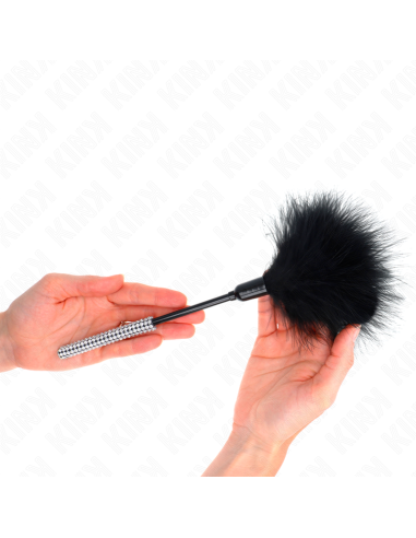 KINK - KUTENANČIOS PLUNKSNOS SU KALNŲ AKMENS RANKENA 27 CM