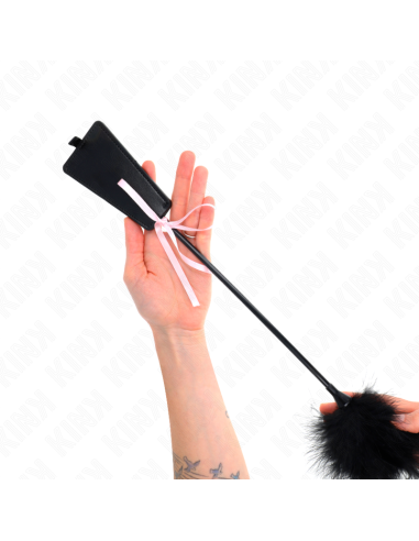 KINK - TICKLE FEATHERS WITH PINK RIBBON BOW 49 CM