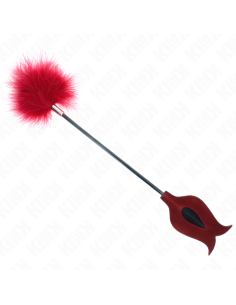KINK - TICKLE FEATHERS WITH ROSE-SHAPED PADDLE 8 CM 2