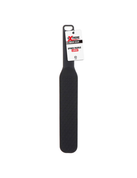 HIDDEN DESIRE - EXTREME SPIKED PADDLE LARGE BLACK