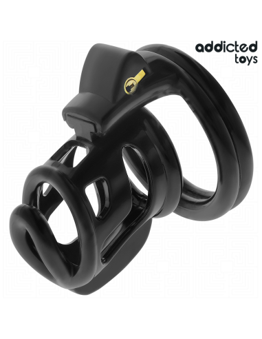 ADDICTED TOYS LOCKED - GILDEN CAGE SILICONE PENIS CAGE 8.5 CM