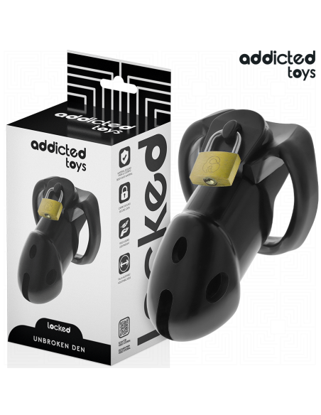 ADDICTED TOYS LOCKED - UNBROKEN DEN PENIS CAGE 9.8 CM