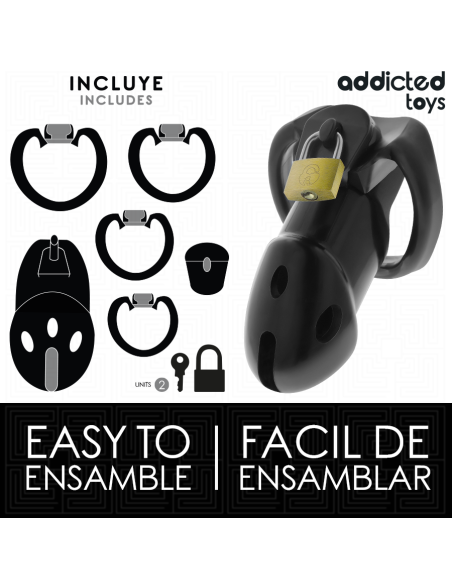 ADDICTED TOYS LOCKED - NESULAUŽYTAS VARPOS NARVAS 9,8 CM
