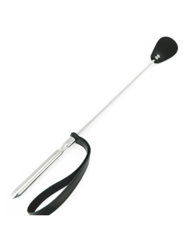 METAL HARD - METAL and LEATHER WHIP