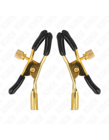 KINK - GOLD NIPPLE CLAMPS 6 CM