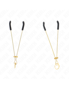 KINK - THIN NIPPLE CLAMPS GOLD 7 CM 2