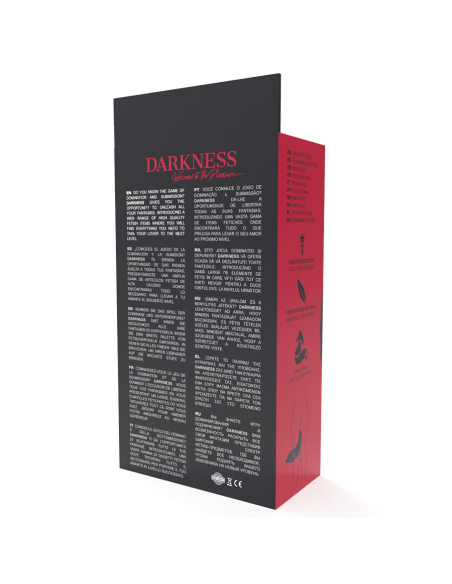 DARKNESS - SIDABRINIS ANALINIS KAIŠTIS 8 CM SU JUODĄJA UODEGĖLE