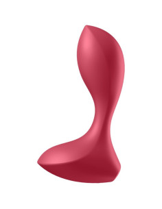 SATISFYER - BACKDOOR LOVER VIBRATING PLUG RED 2