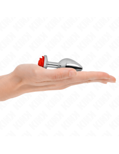 KINK - PLUG ANAL ROSE RED SIZE S