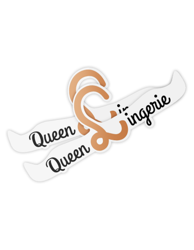 QUEEN LINGERIE - APATINIŲ TRIKOTAŽO PAKABA 27,5 CM 1 VNT.