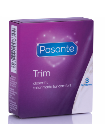 PASANTE - PLONAI APDAILOS PREZERVATYVAI MS 3 VIENETAI