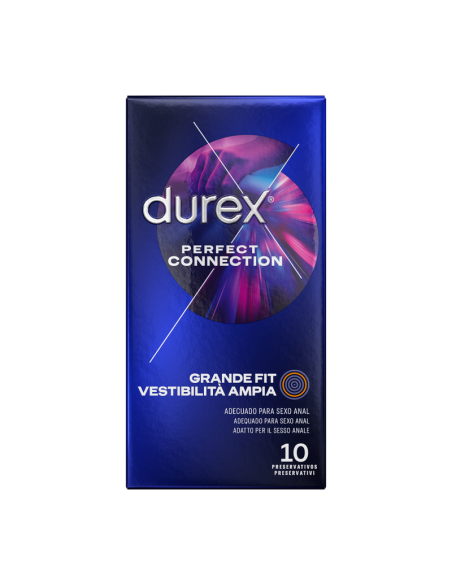 DUREX - PERFECT CONNECTION SILICONE EXTRA LUBRIFICATION 10 UNITS