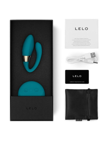 LELO - TIANI DUO MĖLYNAS PORŲ MASAŽUOKLIS