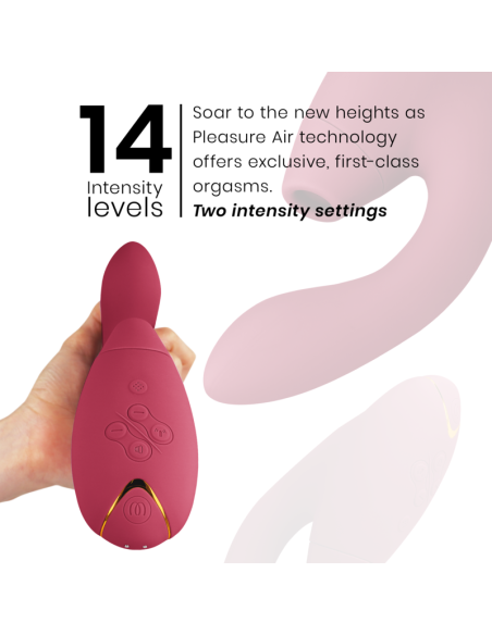 WOMANIZER - DUO 2 STIMULIACIJOS PRIEMONĖ BORDO