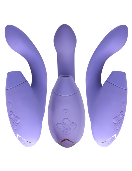 WOMANIZER - DUO 2 STIMULIACIJOS PRIEMONĖ ALYVINĖ