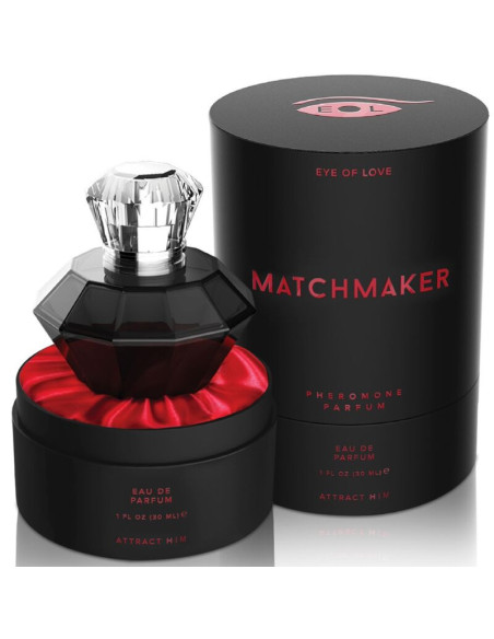 EYE OF LOVE - MATCHMAKER BLACK DIAMOND LGBTQ KVEPALAS SU FEROMONAIS JAM 30 ML