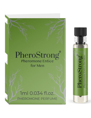 PHEROSTRONG - PHEROMONE PERFUME ENTICE FOR MEN 1 ML