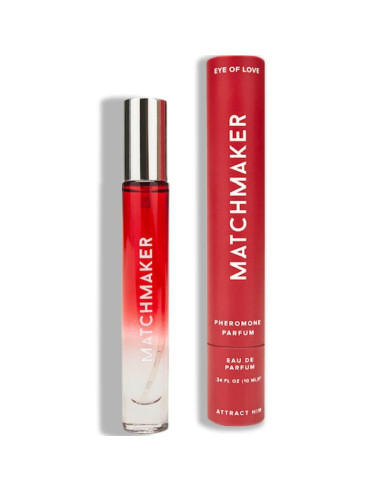 EYE OF LOVE - MATCHMAKER RAUDONOJO DEIMANTO FEROMONO KVEPALAS, PRITRAUKIANČIOS JĮ 10 ML