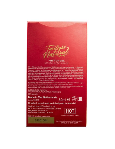 HOT - TWILIGHT PHEROMONE NATURAL WOMEN 50 ML