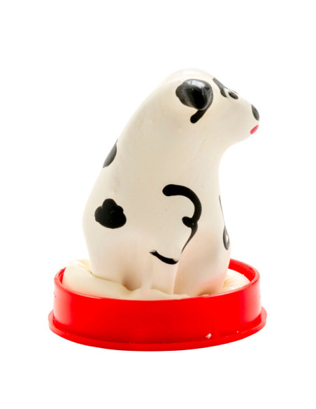 CONDOMERIE - HANDPAINTED NOVELTY CONDOMS DALMATIAN DOG