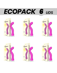 ECOPACK 6 VIENETŲ - G-SPOT GREGORY VIBRATORIUS VIOLETINIS