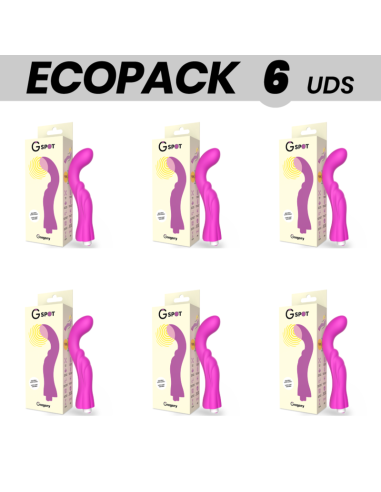 ECOPACK 6 VIENETŲ - G-SPOT GREGORY VIBRATORIUS VIOLETINIS