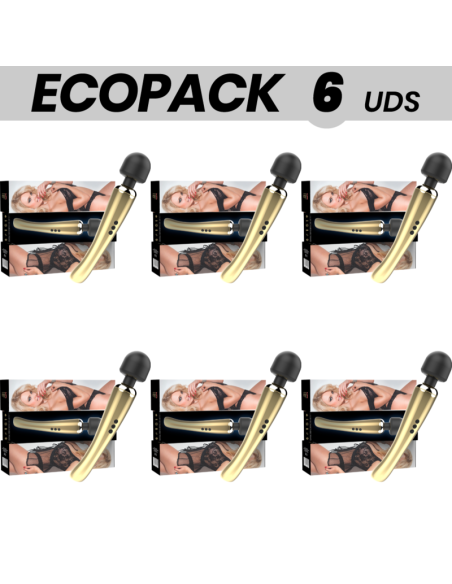 ECOPACK 6 UNITS - IBIZA WAND LUXURY MASSAGER