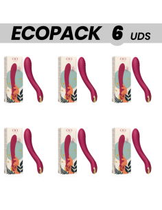 ECOPACK 6 UNITS - CICI BEAUTY PREMIUM SILICONE G-SPOT VIBRATOR