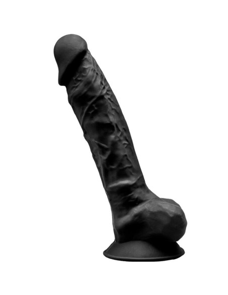 SILEXD - 1 MODELIO REALISTINIS PREMIUM FORMOS SILEXPAN SILICONE BLACK 20 CM