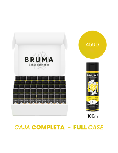 45 % KIEKIS – BRUMA PREMIUM KLASĖS MASAŽINIS KARŠTAS HOT „PINA COLADA“ 3 IN 1 – 100 ML