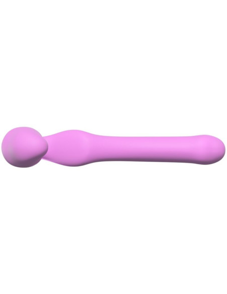 ADRIEN LASTIC - QUEENS STRAP-ON FLEXIBLE PINK SIZE S