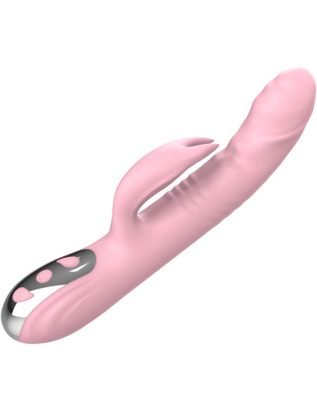 ARMONY - FULLY FINGER RABBIT VIBRATOR PINK HEAT EFFECT