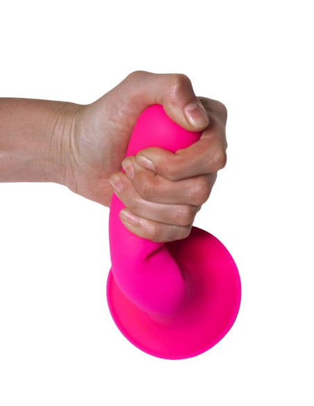 ADRIEN LASTIC - HITSENS 4 silikoninis dildo fuksijos spalvos