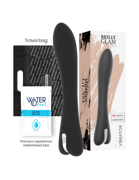BRILLY GLAM - RYAN VIBRATORIUS WATCHME SUDERINAMAS SU BELAIDE TECHNOLOGIJA